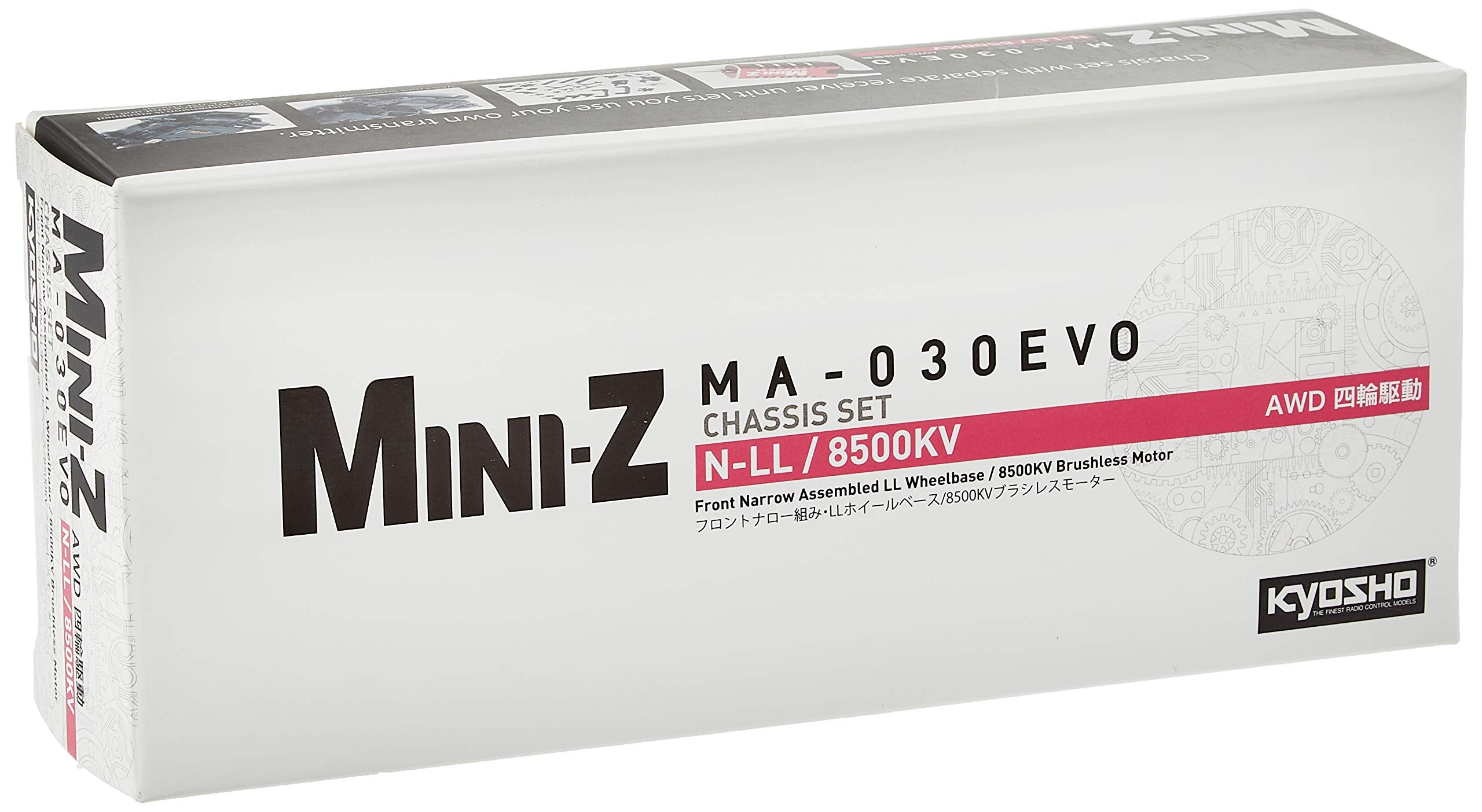 KYOSHO Rc Model Car Mini-Z Awd Mhs/Asf2.4Ghz System Ma-030Evo Chassis Set 32180- Japan Figure Store - #1 Bring To You The Best Japanese Goods