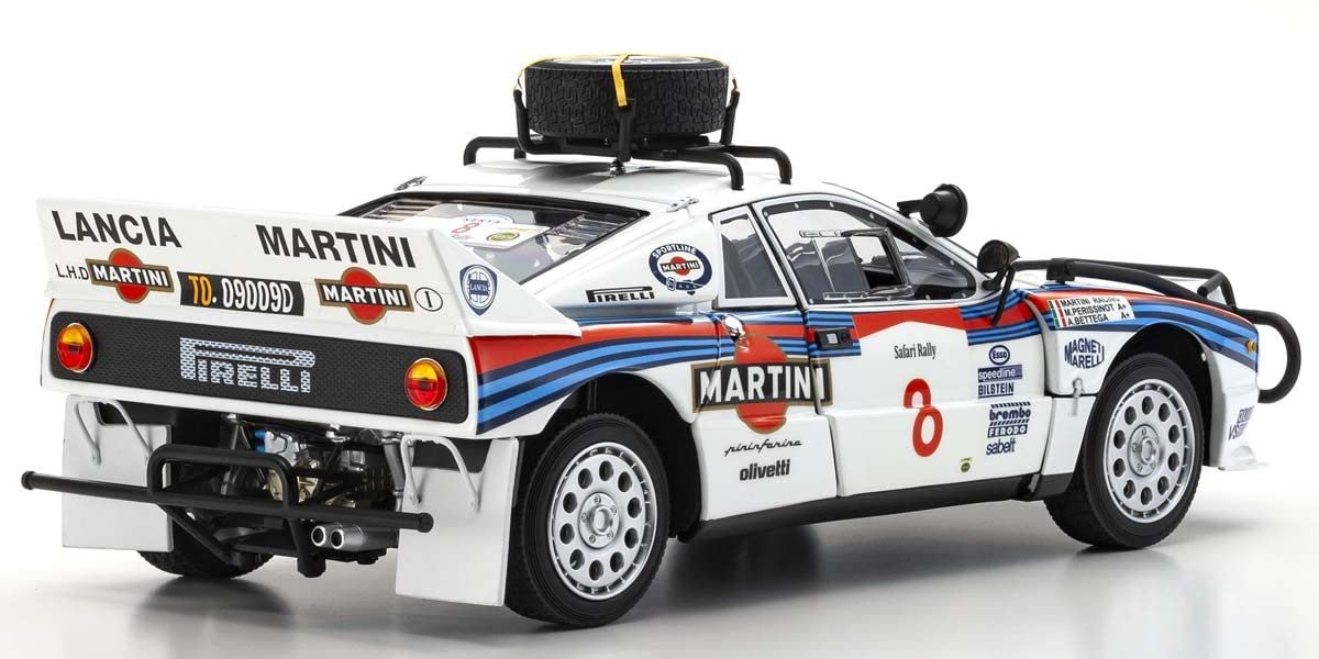 Kyosho 1/18 Lancia Rally 037 1985 Safari #8 Ks08306J- Japan Figure Store - #1 Bring To You The Best Japanese Goods