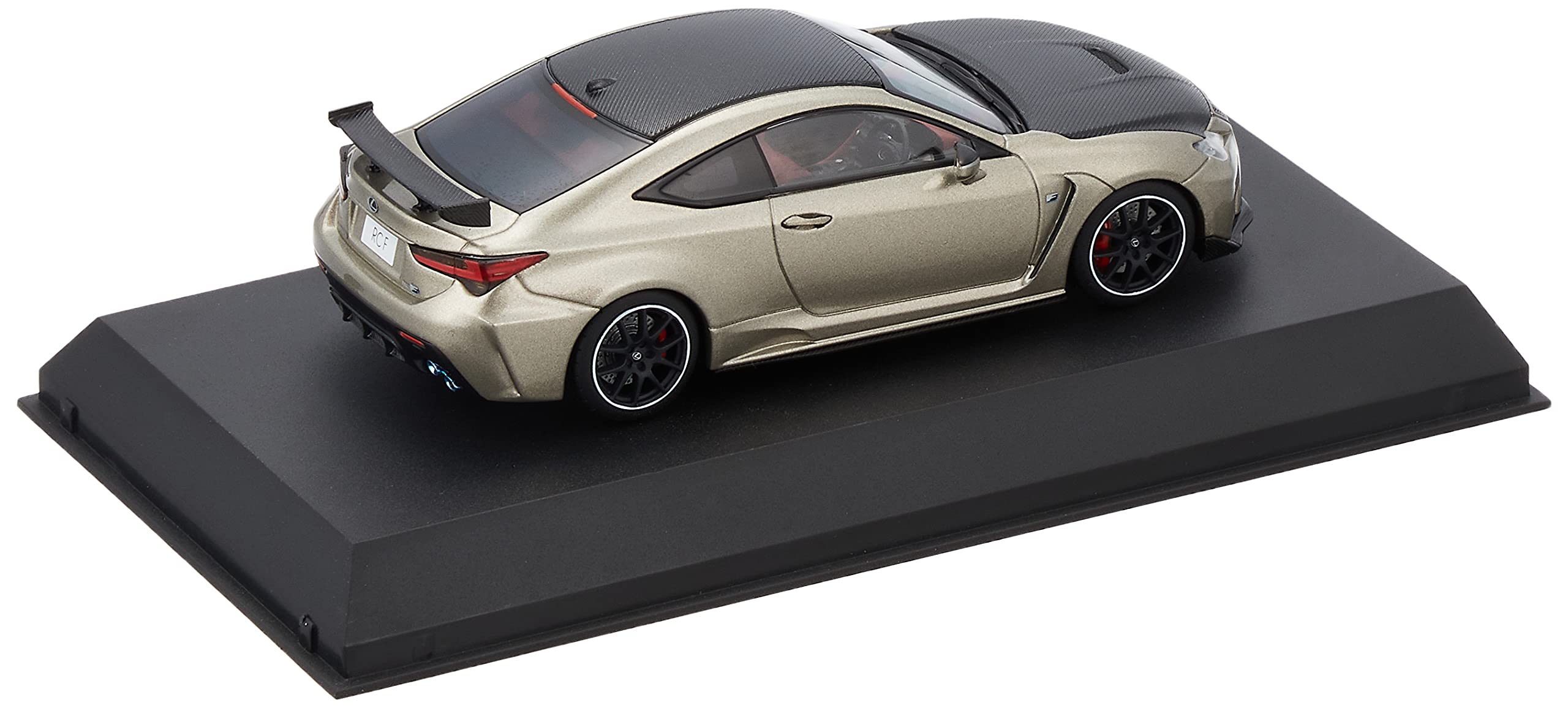 Kyosho 1/43 Lexus RC F Sonic Titanium RH Finished- Japan Figure Store - #1 Bring To You The Best Japanese Goods