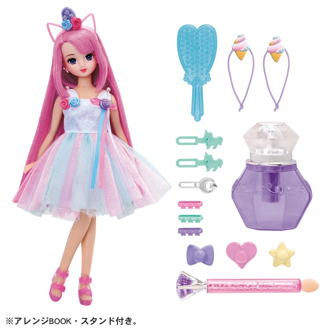 TAKARA TOMY Licca Doll Dream Colored Misaki-Chan Colorful Change- Japan Figure Store - #1 Bring To You The Best Japanese Goods
