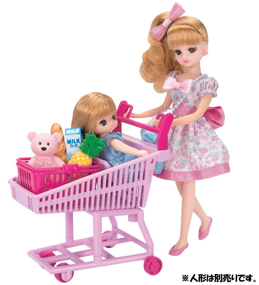 TAKARA TOMY Licca Shopping Cart Doll Not Included 860358- Japan Figure Store - #1 Bring To You The Best Japanese Goods