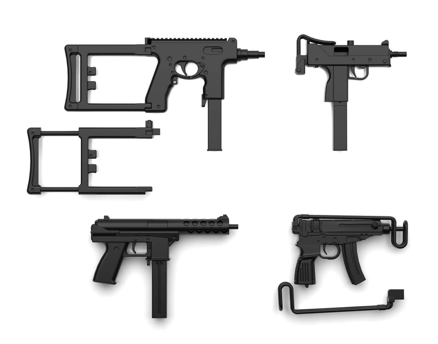 TOMYTEC La058 Military Series Little Armory Compact Smg Set 1/12 Scale Kit- Japan Figure Store - #1 Bring To You The Best Japanese Goods