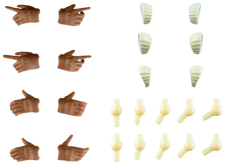 TOMYTEC Military Series 1/12 Little Armory Laop09 Sousai Shojo Teien Tactical Glove Tan Plastic Model- Japan Figure Store - #1 Bring To You The Best Japanese Goods