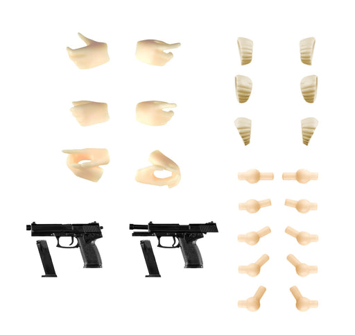 Tomytec Little Armory Laop16 Sosai Shoujo Teien Gun Handle 2 Handgun Set Japan Plastic Model Parts- Japan Figure Store - #1 Bring To You The Best Japanese Goods