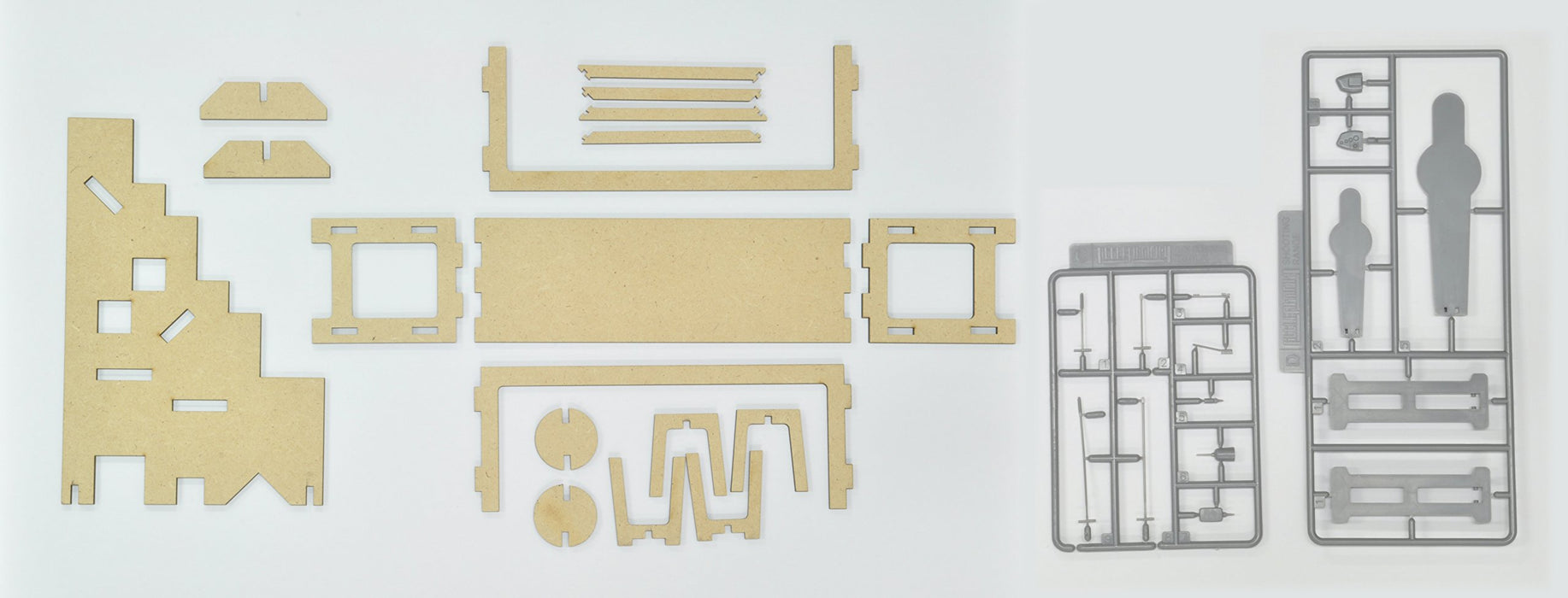 Tomytec Little Armory Ld015 Plastic Model Shooting Range B Set- Japan Figure Store - #1 Bring To You The Best Japanese Goods
