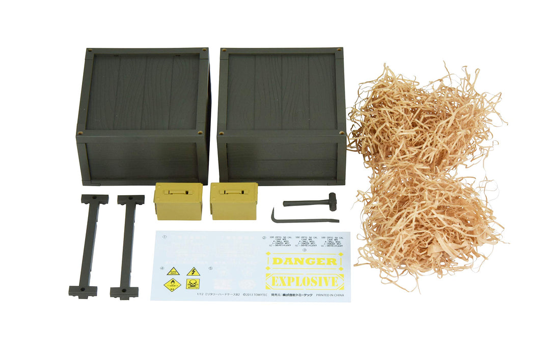 TOMYTEC Ld021 Military Series Little Armory Military Hard Case B2 Type 1/12 Scale Kit- Japan Figure Store - #1 Bring To You The Best Japanese Goods