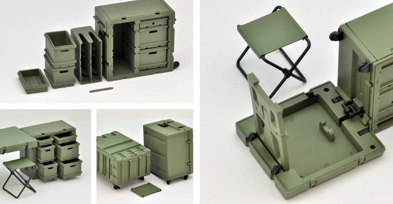 TOMYTEC Ld033 Military Series 1/12 Little Armory Field Desk A Plastic Model- Japan Figure Store - #1 Bring To You The Best Japanese Goods