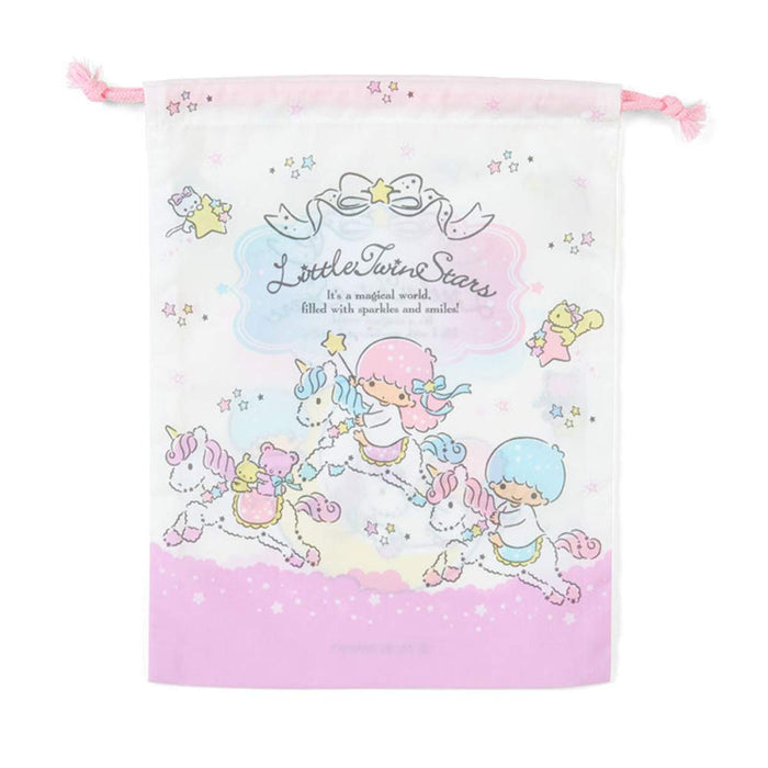 SANRIO Drawstring Bag M Little Twin Stars- Japan Figure Store - #1 Bring To You The Best Japanese Goods