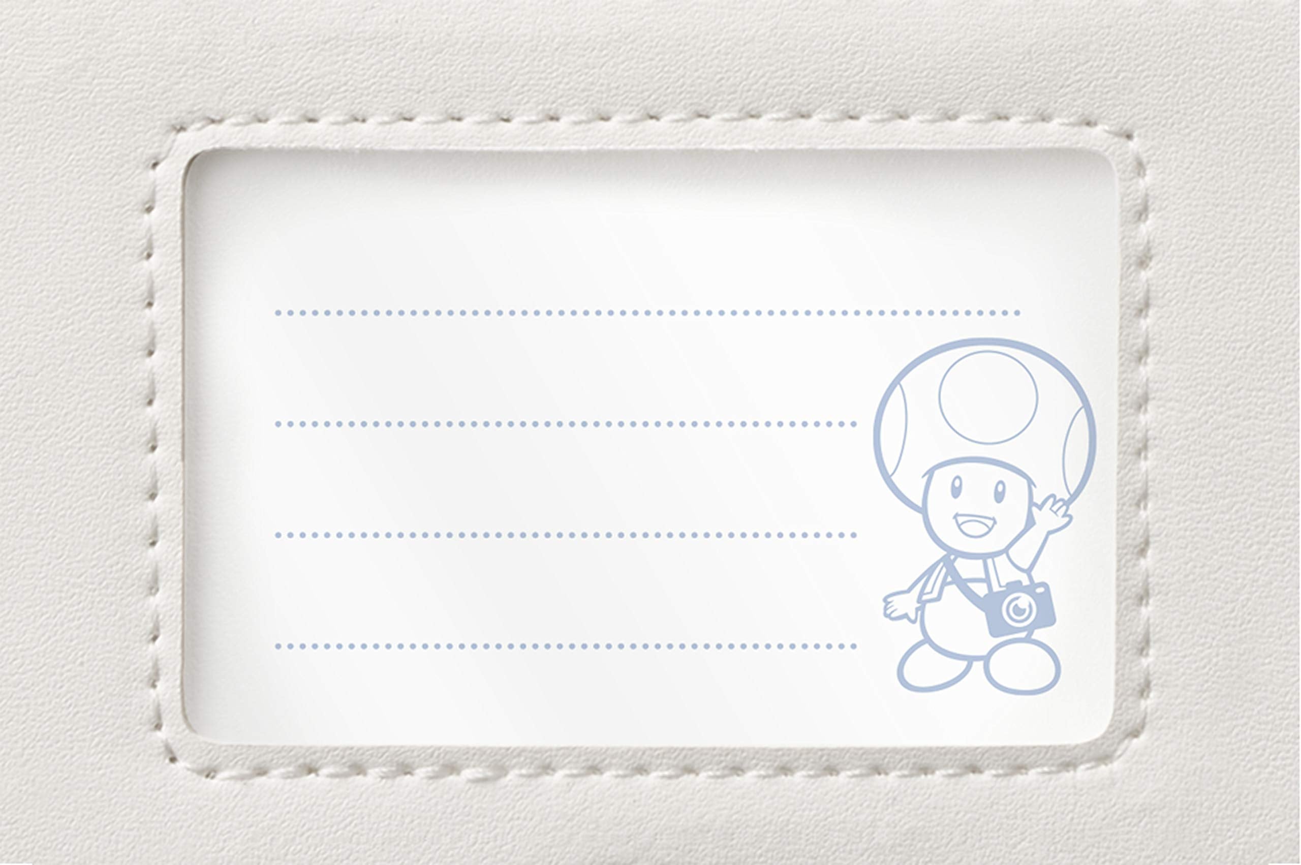 NINTENDO Super Mario Travel Luggage Tag Mario'S Mustache- Japan Figure Store - #1 Bring To You The Best Japanese Goods