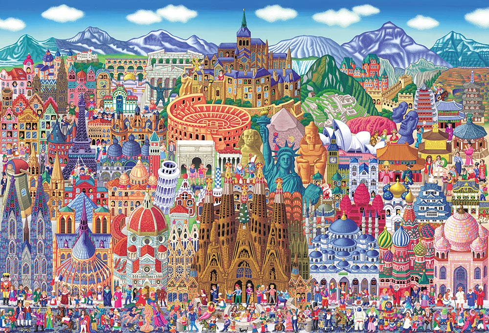 Beverly S92-505 Jigsaw Puzzle Naoki Tanaka Collection Of World Famous Paces! (2000-S Pieces)- Japan Figure Store - #1 Bring To You The Best Japanese Goods