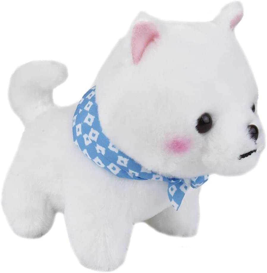 Amufun Mameshiba 3 Brothers Shiratama Stuffed Plush Toy From Japan- Japan Figure Store - #1 Bring To You The Best Japanese Goods