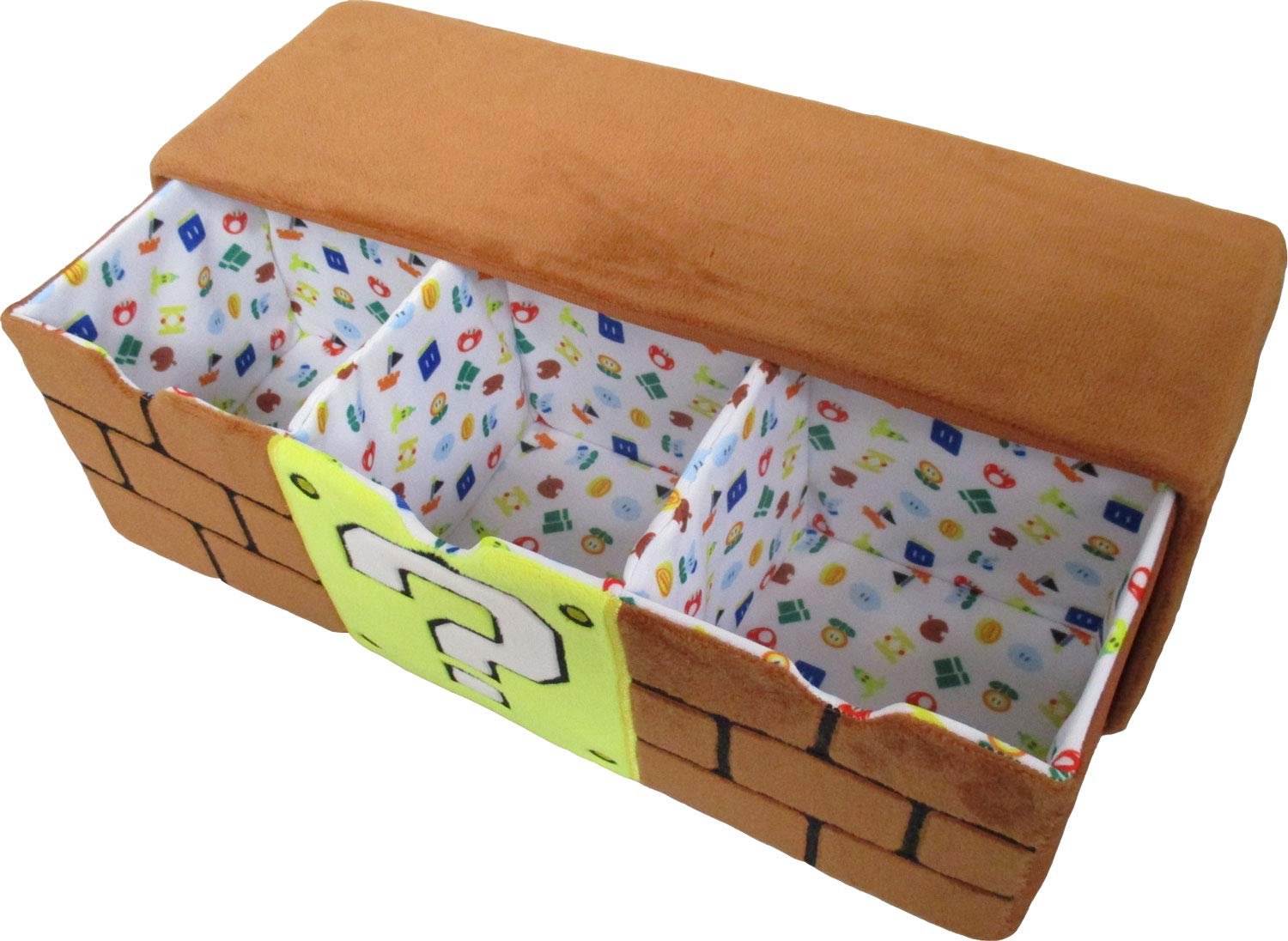 Super Mario Plush Doll Triple Chest Block- Japan Figure Store - #1 Bring To You The Best Japanese Goods