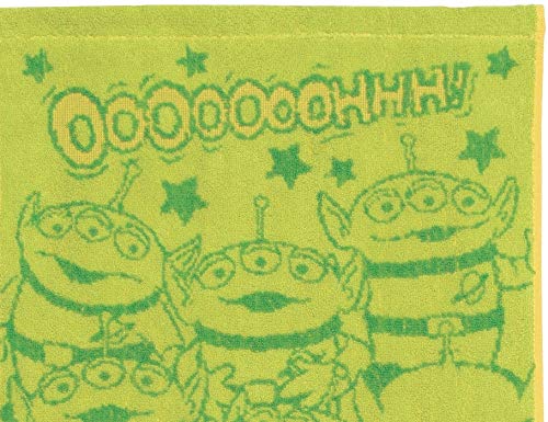 MARUSHIN Disney Toy Story 'Alien Structure' Face Towel- Japan Figure Store - #1 Bring To You The Best Japanese Goods