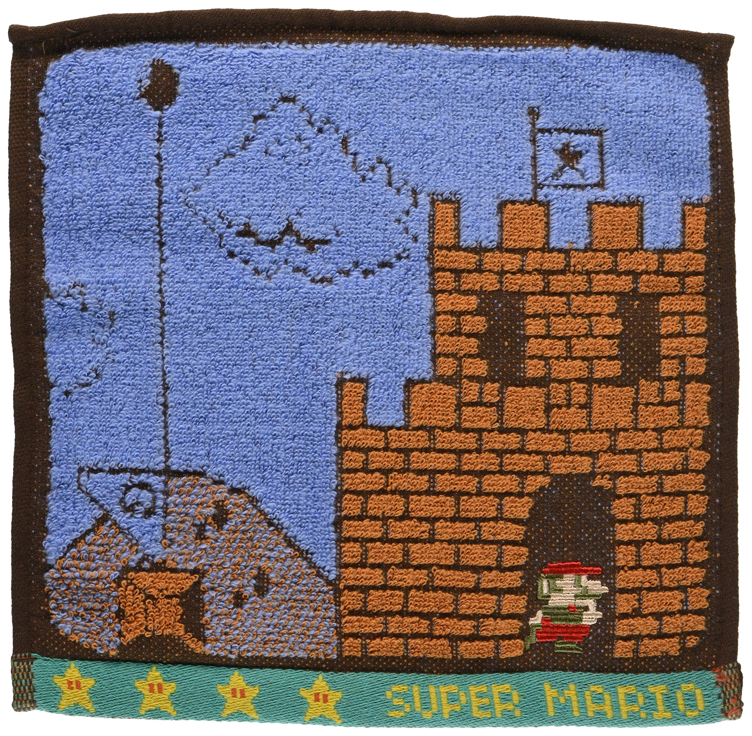 MARUSHIN Super Mario Stage Goal Mini Towel- Japan Figure Store - #1 Bring To You The Best Japanese Goods