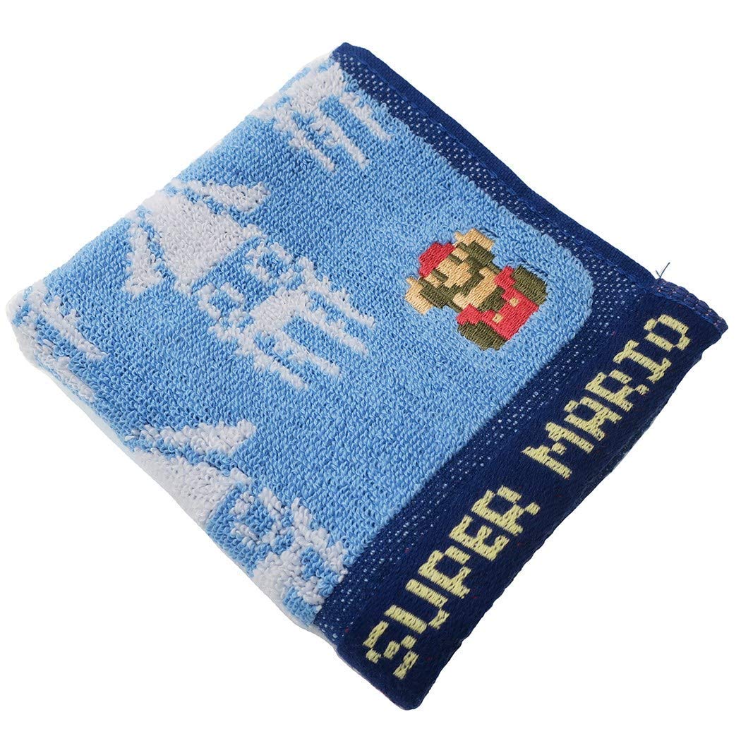 MARUSHIN Super Mario Mini Towel Underwater Stage- Japan Figure Store - #1 Bring To You The Best Japanese Goods