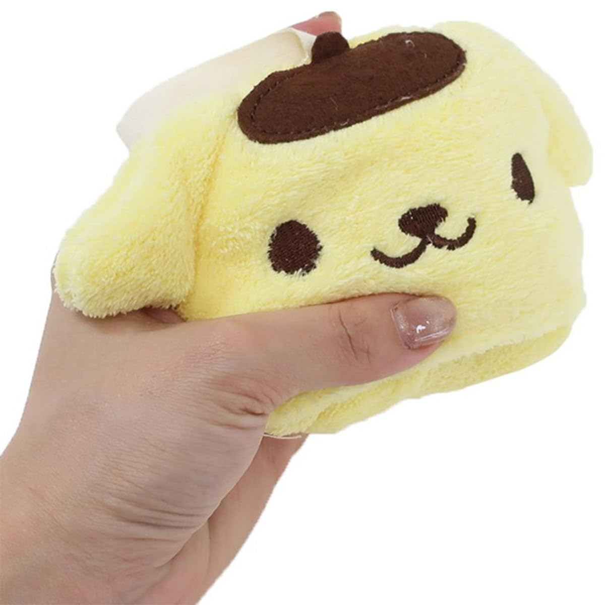 Marushin Loop Towel Micro Material Pom Pom Purin Mascot 9x15.5cm 25x25cm 3065013200- Japan Figure Store - #1 Bring To You The Best Japanese Goods