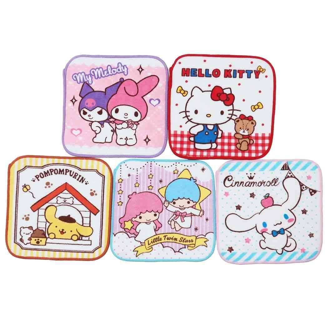 MARUSHIN Sanrio Mini Towel Set Of 5 Sanrio Characters- Japan Figure Store - #1 Bring To You The Best Japanese Goods