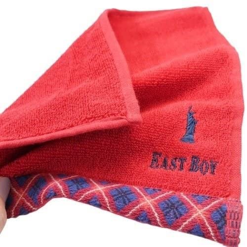 MARUSHIN East Boy 'Classical Check' Mini Towel Red- Japan Figure Store - #1 Bring To You The Best Japanese Goods