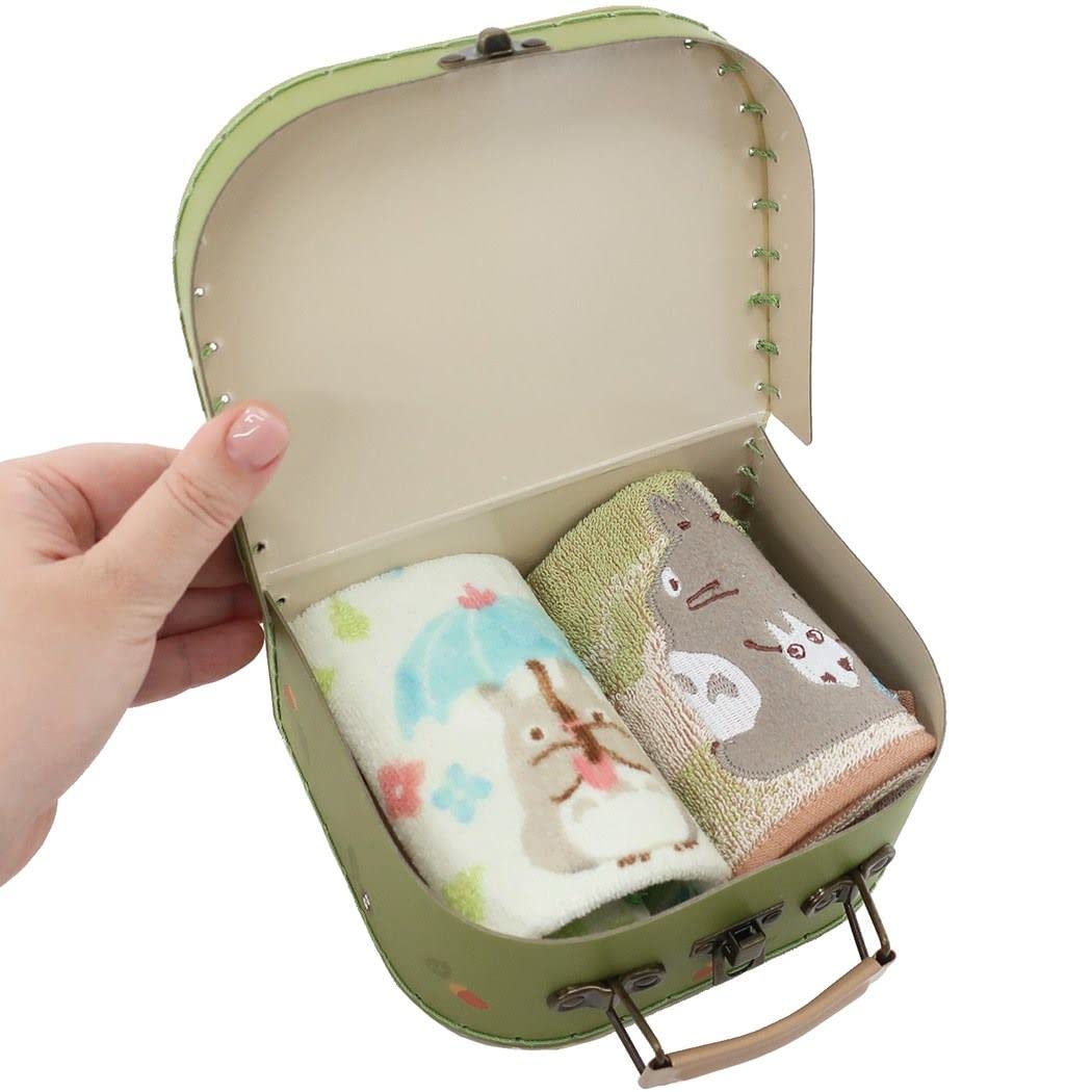Towel Gift Set Kokage No Totoro And Hydrangea Shower My Neighbor Totoro- Japan Figure Store - #1 Bring To You The Best Japanese Goods