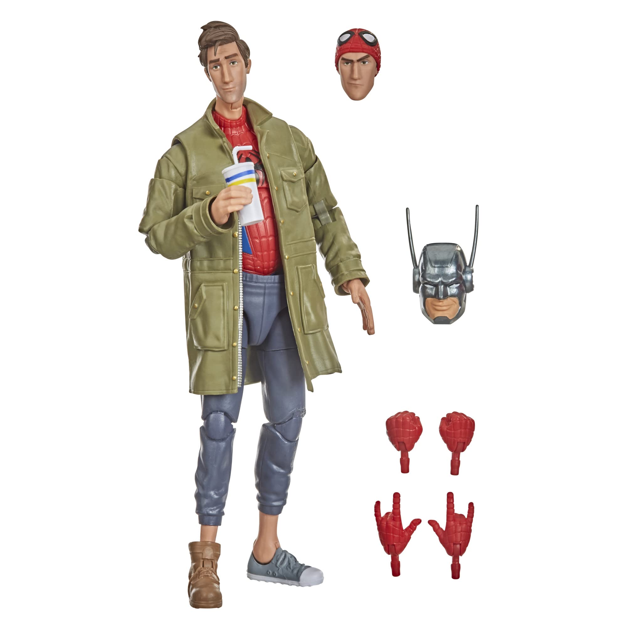 Hasbro Marvel Legends Movie Spider-Verse Peter B. Parker 6 Action Figure F0256 - Japan Authentic- Japan Figure Store - #1 Bring To You The Best Japanese Goods