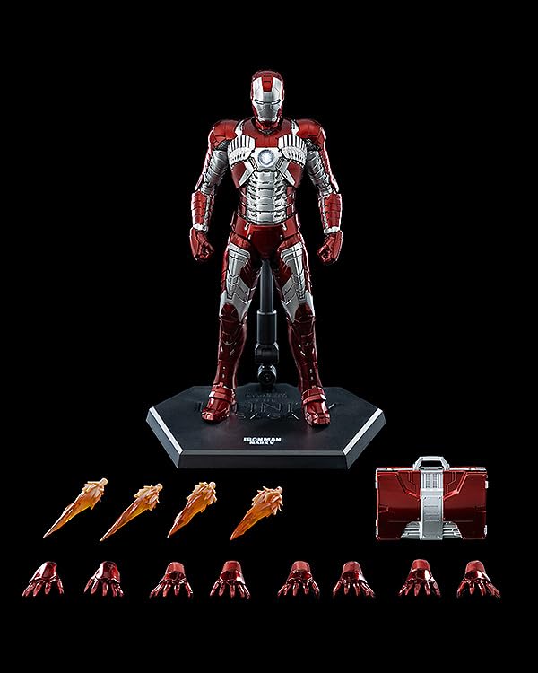 Good Smile Company Marvel Studios Infinity Saga Iron Man Mark 5 1/12 Scale Figure Japan- Japan Figure Store - #1 Bring To You The Best Japanese Goods