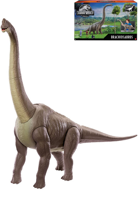 Mattel Jurassic World: Brachiosaurus, Movable Neck And Tail Japanese Action Figure- Japan Figure Store - #1 Bring To You The Best Japanese Goods