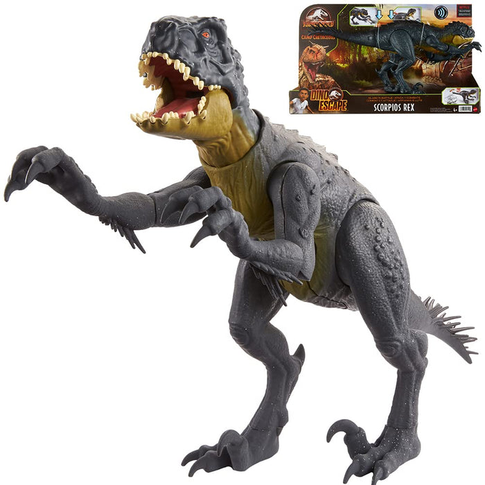 Mattel Jurassic World Hbt41 Super Action Scorpio Rex Japanese Dinosaur Models Action Figures- Japan Figure Store - #1 Bring To You The Best Japanese Goods
