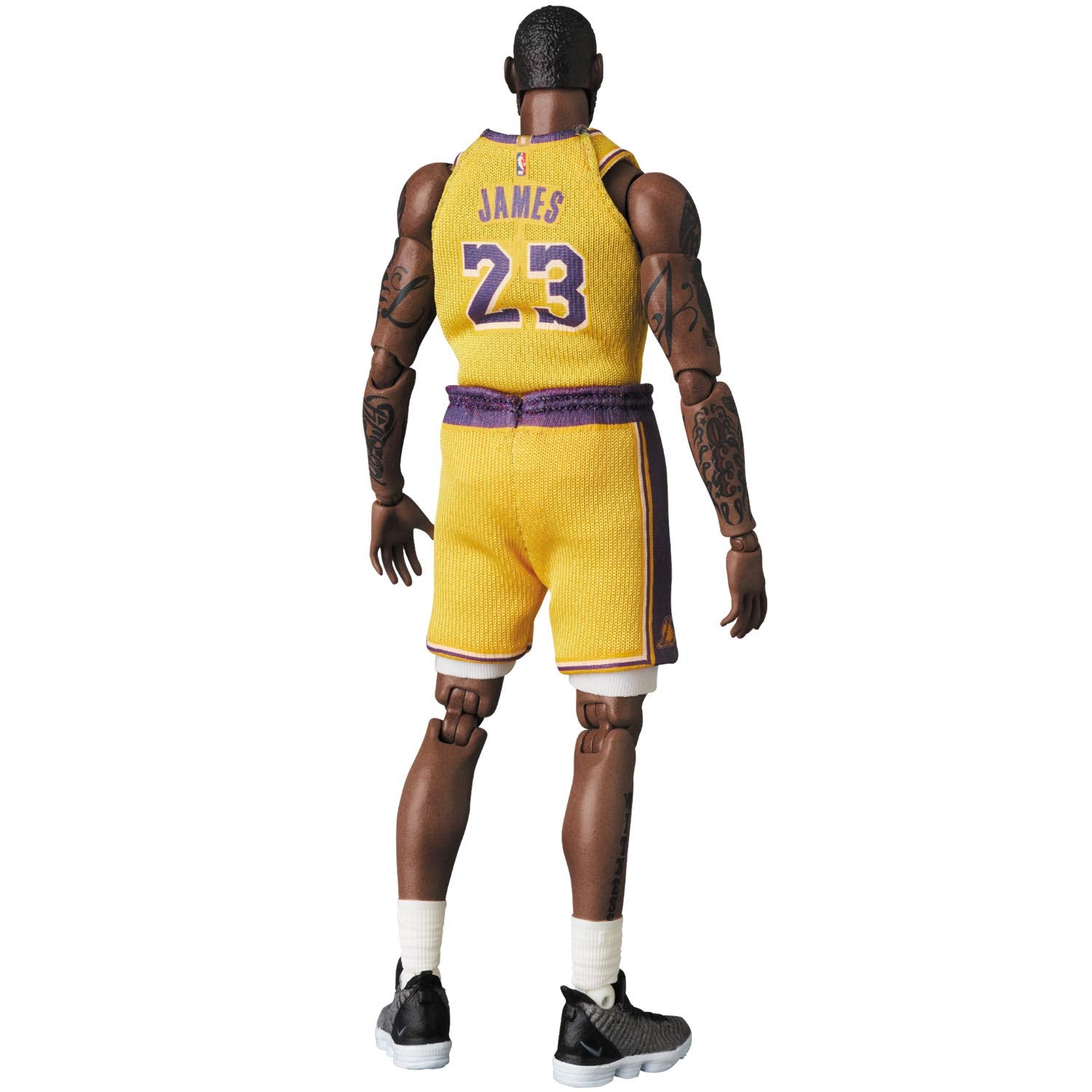 MEDICOM Mafex 127 Lebron James Figure Los Angeles Lakers- Japan Figure Store - #1 Bring To You The Best Japanese Goods