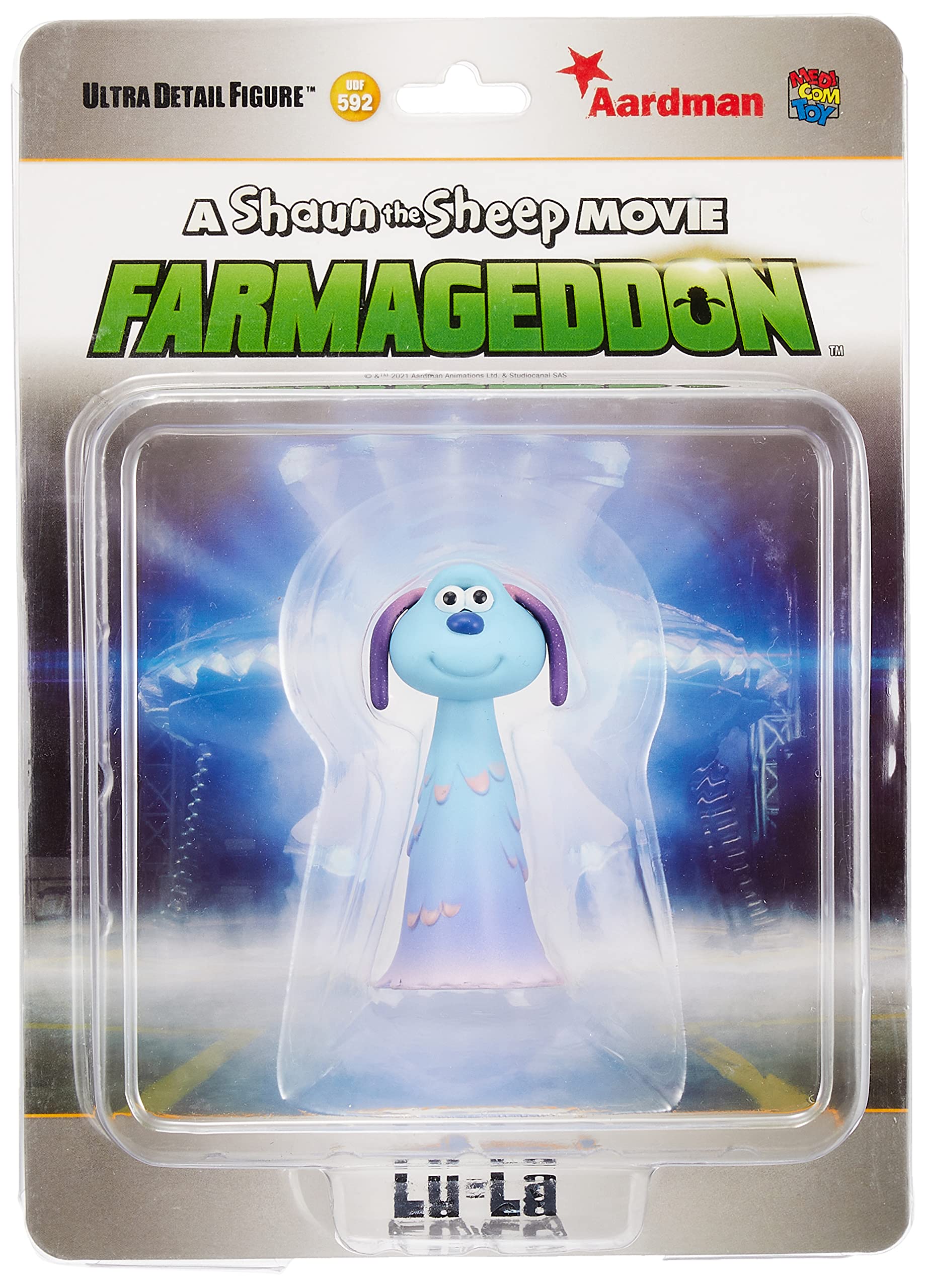MEDICOM Udf Lu-La Figure A Shaun The Sheep Movie: Farmageddon- Japan Figure Store - #1 Bring To You The Best Japanese Goods