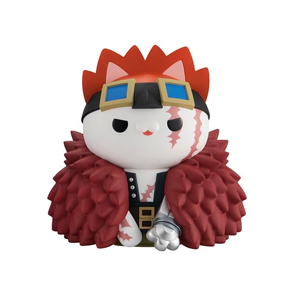 Megahouse Japan Eustass Kid 100Mm Pvc Action Figure - Mega Cat Project One Piece Nyan & Big Nyan Peace Meow! (3)- Japan Figure Store - #1 Bring To You The Best Japanese Goods