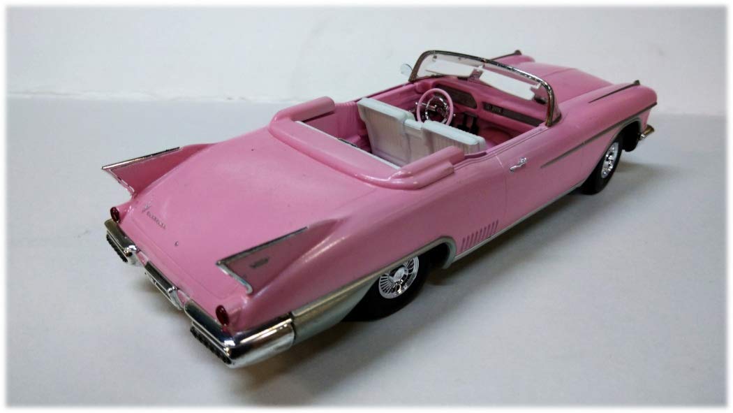 ARII 1/24 1958 Cadillac Eldorado Pink Open Plastic Model- Japan Figure Store - #1 Bring To You The Best Japanese Goods