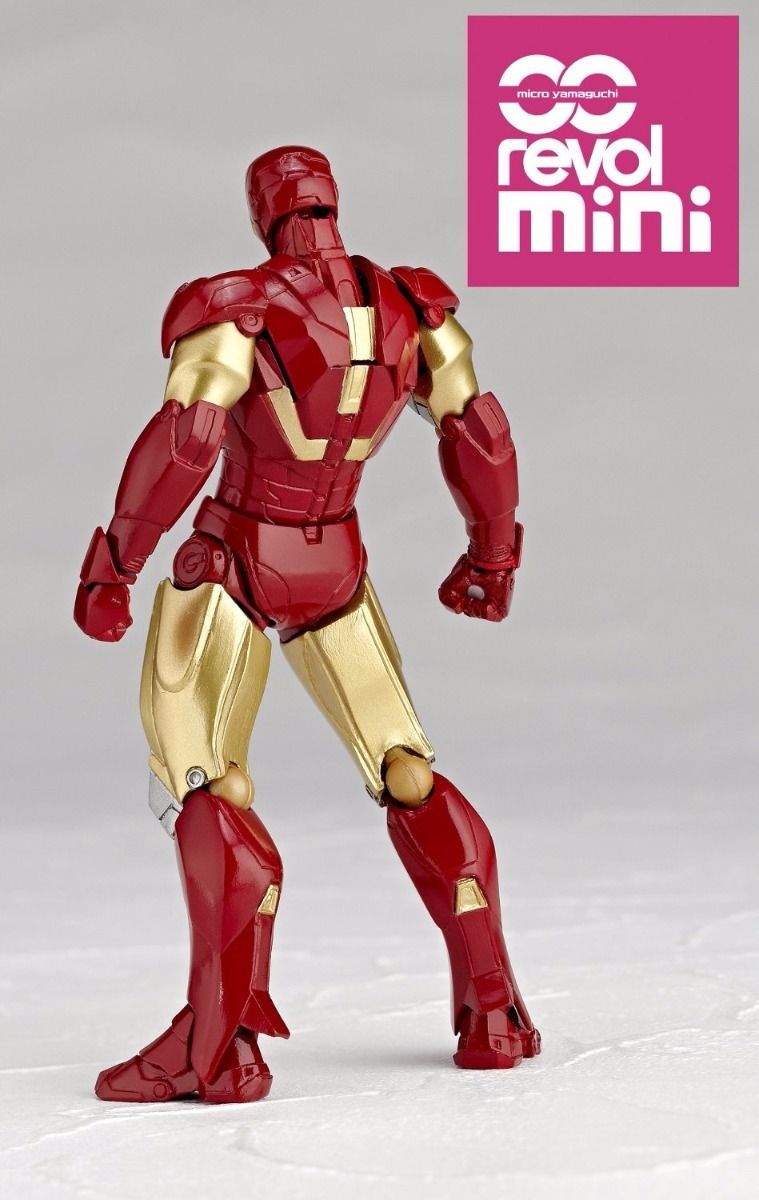 Micro Yamaguchi / Revol Mini Rm-003 Iron Man 2 Iron Man Mark 6 Figure- Japan Figure Store - #1 Bring To You The Best Japanese Goods