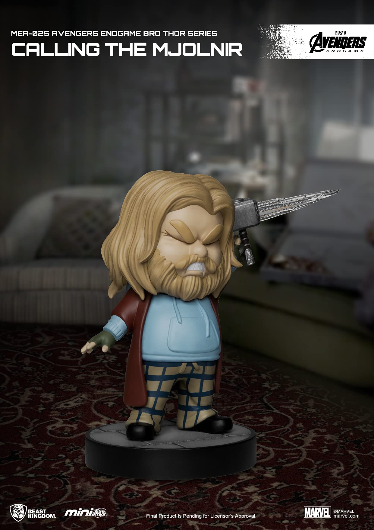 Mini Egg Attack Avengers: Endgame Casual Thor Series 1 Calling Mjolnir Blue- Japan Figure Store - #1 Bring To You The Best Japanese Goods