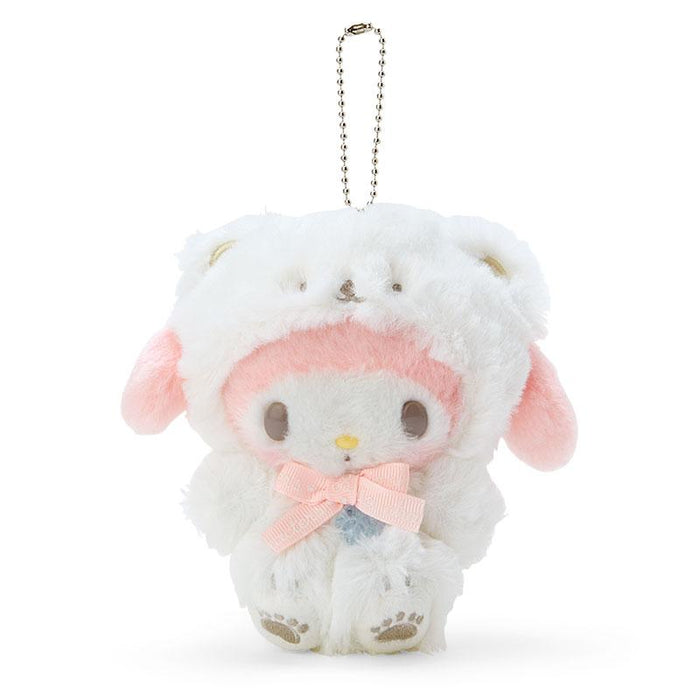 Sanrio My Melody Mascot Holder (Fluffy Snow Design)- Japan Figure Store - #1 Bring To You The Best Japanese Goods