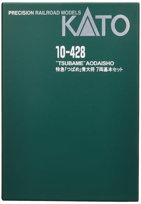 Kato N Gauge Limited Express Tsubame Blue General Vehicle Set 7 Cars - #10-428- Japan Figure Store - #1 Bring To You The Best Japanese Goods