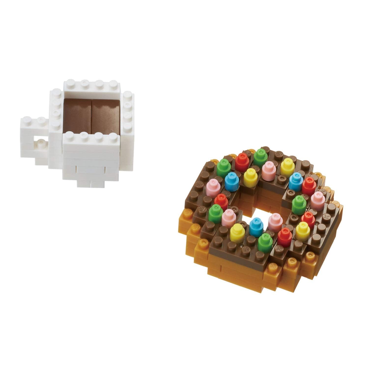 Nanoblock Donut & Coffee NBC_246- Japan Figure Store - #1 Bring To You The Best Japanese Goods