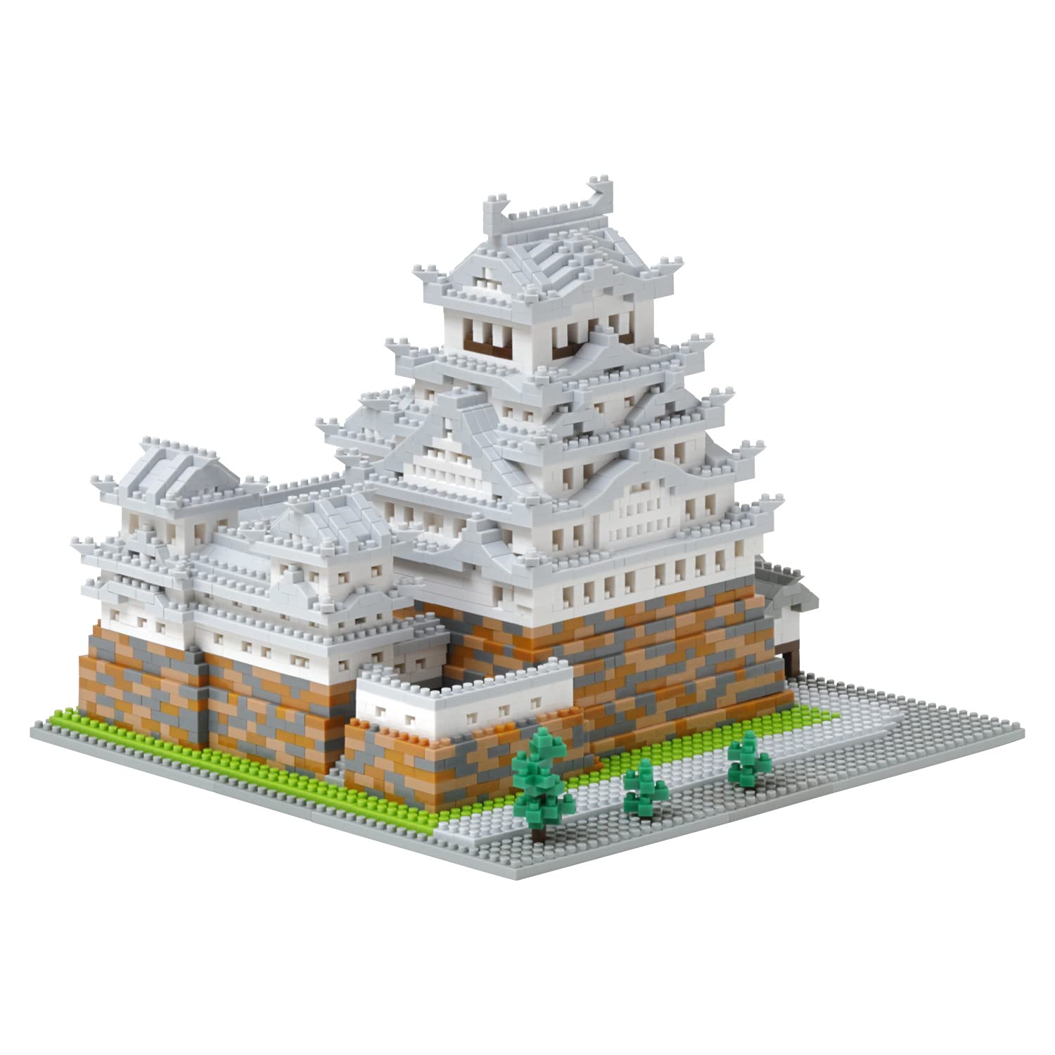 KAWADA Nb-051 Nanoblock Himeji Castle Deluxe Edition- Japan Figure Store - #1 Bring To You The Best Japanese Goods