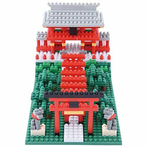 Nanoblock Inari Shrine Edo Type Nbh-108- Japan Figure Store - #1 Bring To You The Best Japanese Goods