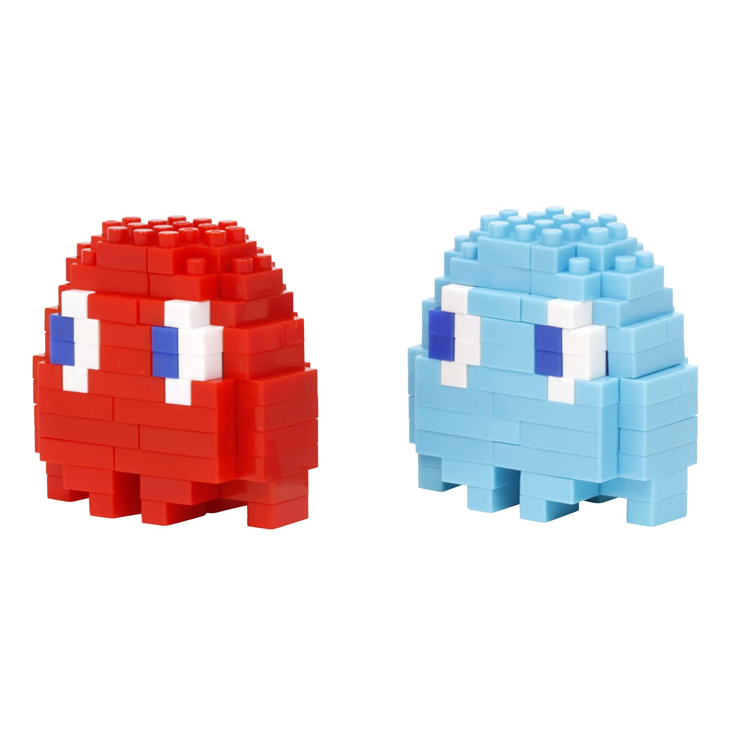 KAWADA Nbcc-106 Nanoblock Pac-Man Blinky & Inky- Japan Figure Store - #1 Bring To You The Best Japanese Goods