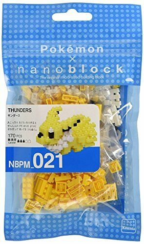 Nanoblock Pokemon Jolteon Nbpm021- Japan Figure Store - #1 Bring To You The Best Japanese Goods