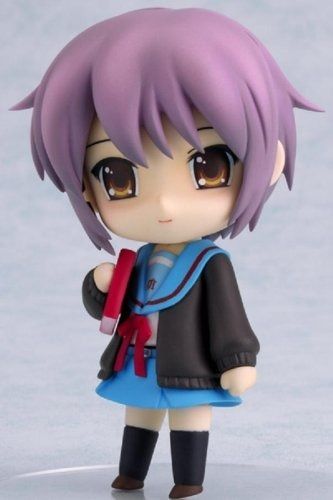 Nendoroid 010 The Melancholy Of Haruhi Suzumiya Yuki Nagato Figure - Japan Figure