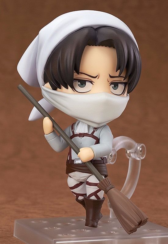 Nendoroid 417 Attack On Titan Levi Cleaning Ver. Figure Good Smile Company- Japan Figure Store - #1 Bring To You The Best Japanese Goods