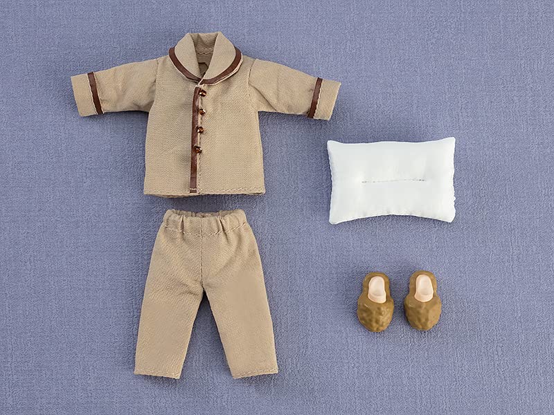 Good Smile Company Nendoroid Doll Outfit Set in Beige Pajamas G16879- Japan Figure Store - #1 Bring To You The Best Japanese Goods