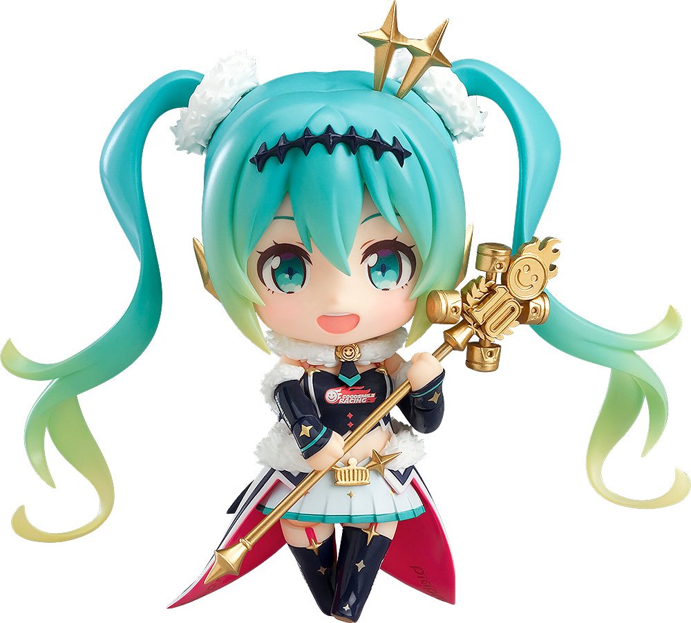 Nendoroid Hatsune Miku Gt Project Racing Miku 2018 Ver. Non-Scale Abs Pvc Painted Action Figure- Japan Figure Store - #1 Bring To You The Best Japanese Goods