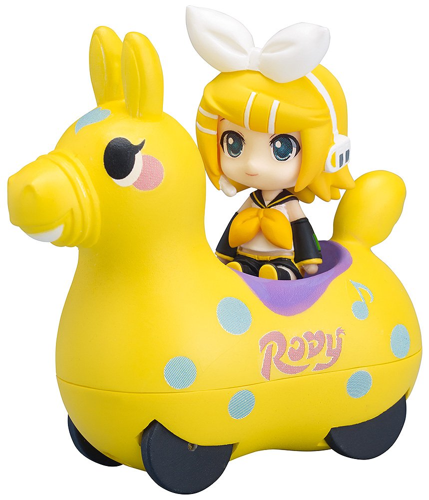 Freeing Nendoroid Plus Hatsune Miku Kagamine Rin Cuterody Gekisou Pullback Car (Lemon) Figure Japan- Japan Figure Store - #1 Bring To You The Best Japanese Goods