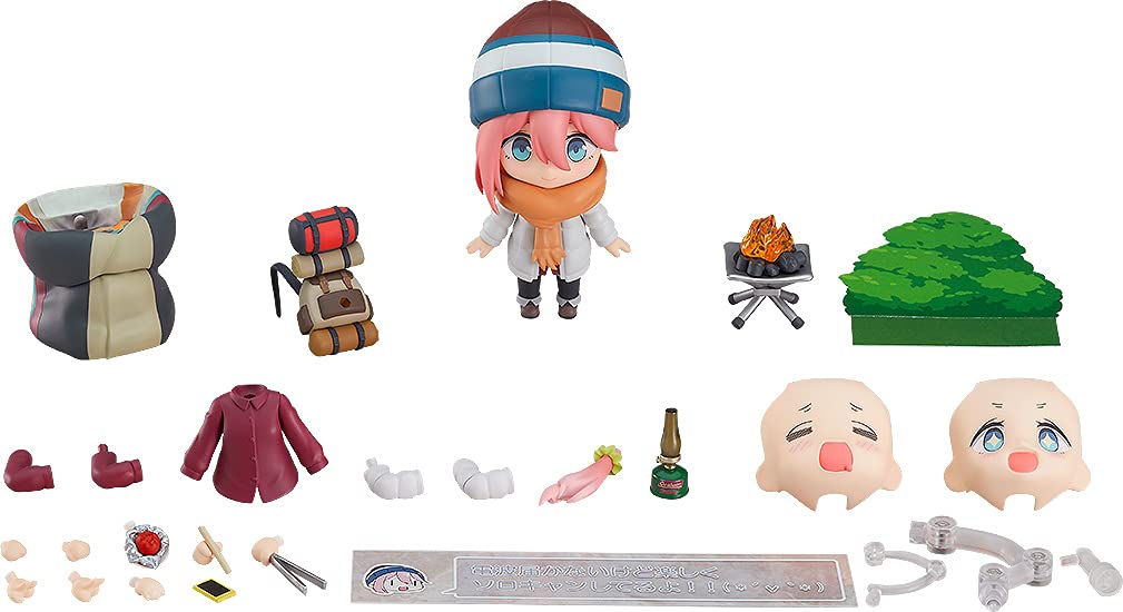 Max Factory Nendoroid Yurukan Nadeshiko Kagamihara Solo Can Ver Dx Edition - Pvc Movable Figure- Japan Figure Store - #1 Bring To You The Best Japanese Goods