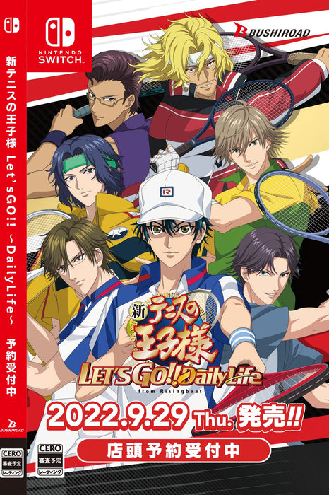 Bushiroad New Prince of Tennis Risingbeat Switch - Daily Life Key Visual PR Card Included- Japan Figure Store - #1 Bring To You The Best Japanese Goods