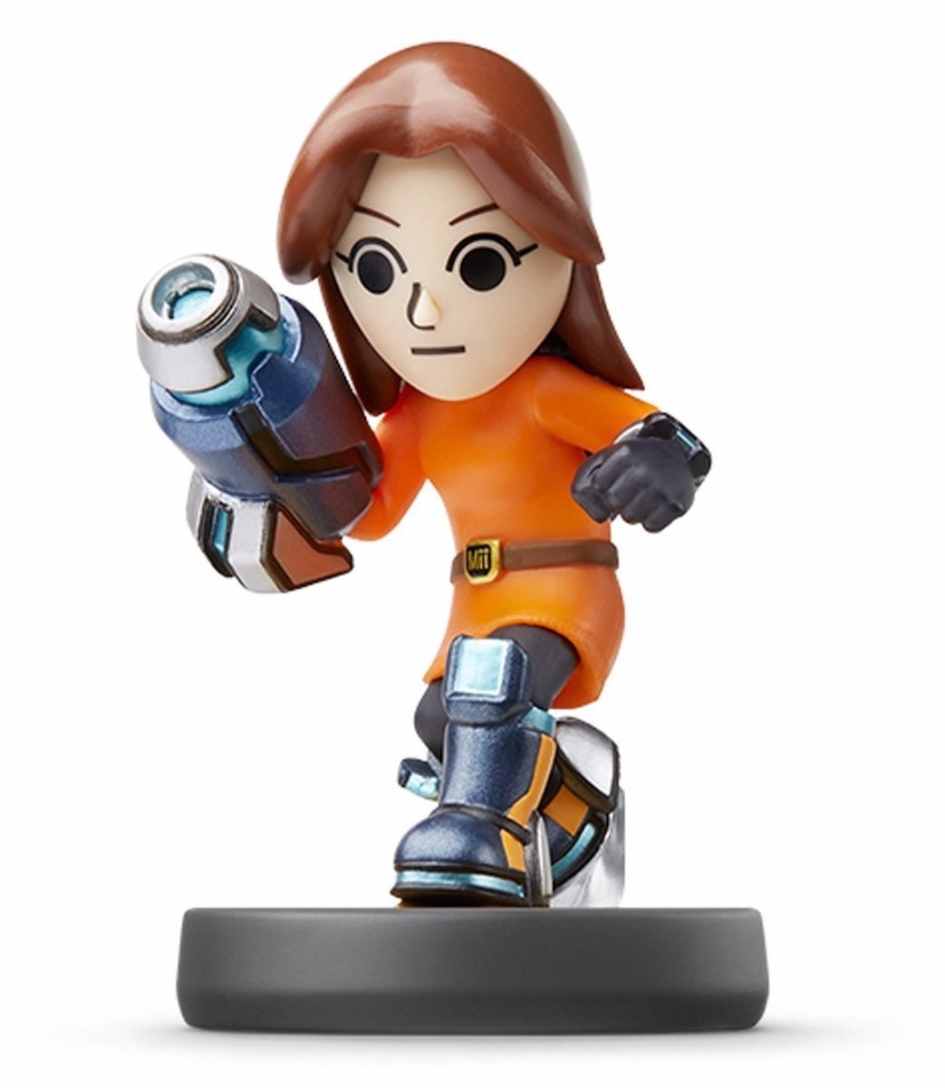 Nintendo Amiibo Mii Gunner Super Smash Bros. 3ds Wii U Accessories Japan- Japan Figure Store - #1 Bring To You The Best Japanese Goods