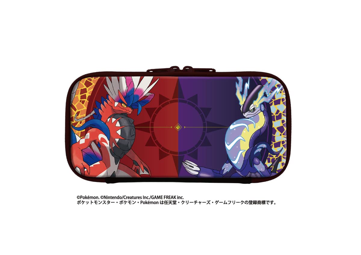 Pouch Eva Nintendo Switch Koraidon And Miraidon V2 Pokémon Scarlet Violet- Japan Figure Store - #1 Bring To You The Best Japanese Goods