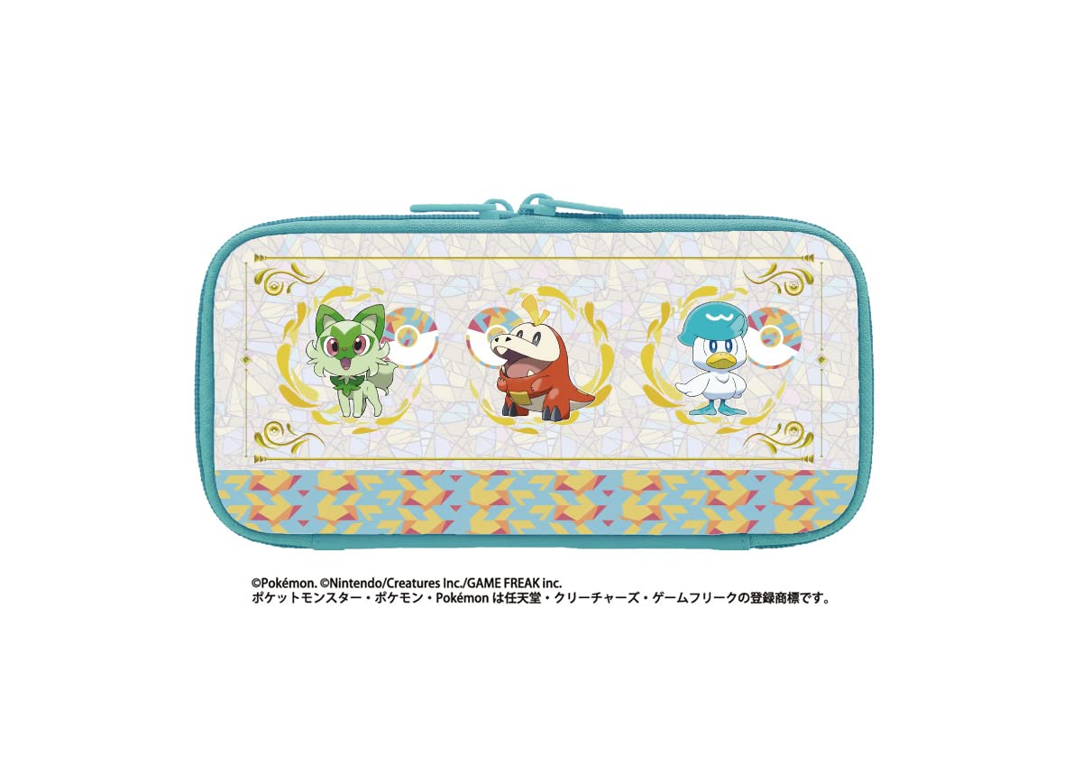 Pouch Eva Nintendo Switch Departure Pokémon Scarlet Violet- Japan Figure Store - #1 Bring To You The Best Japanese Goods